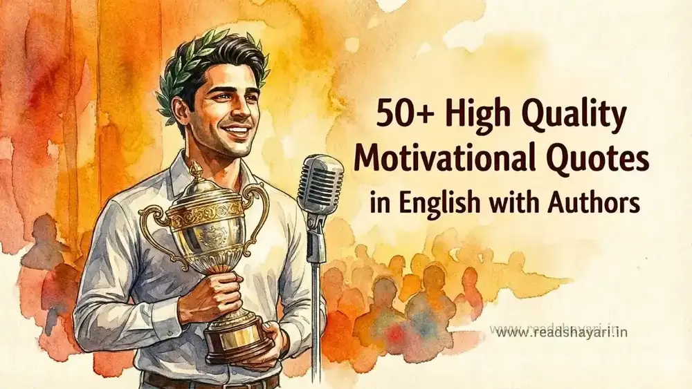 50+ High Quality Motivational Quotes in English with Authors