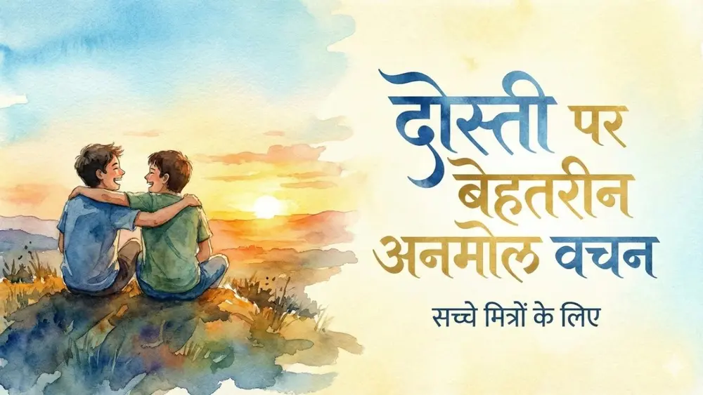 Top 50 Impressive Friendship Quotes in Hindi Every Best Friend Needs to Read
